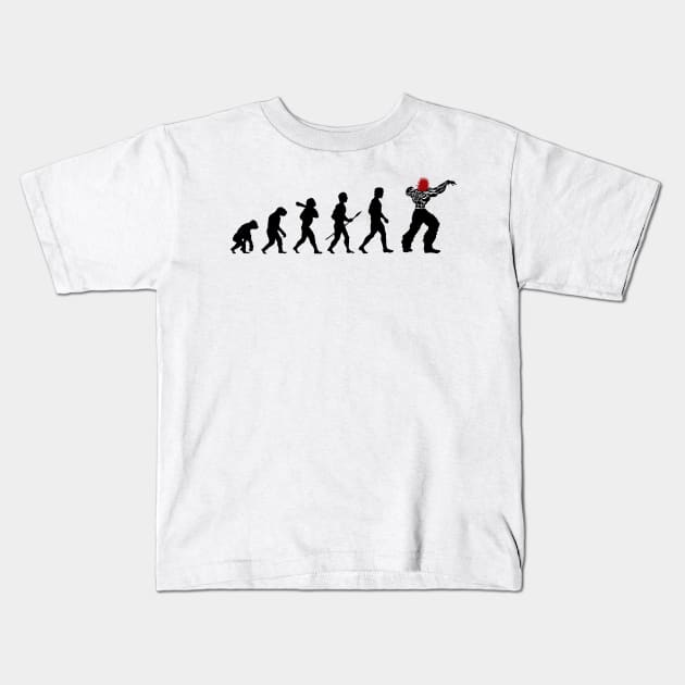 Evolution Ogre - alternate Kids T-Shirt by CCDesign